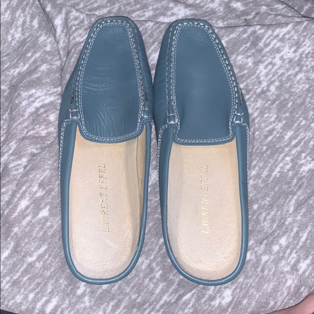 Blue Laurent Effel Loafers